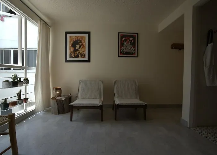 Apartamento Ideal Junto Al Aeropuerto Cdmx México DF